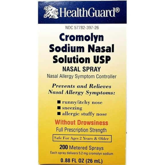 Healthguard Cromolyn Sodium Nasal - .88 oz, Pack of 5