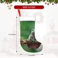 thumbnail image 4 of Fuzoiu Australian White Tree Frog Sitting on Branch Print Christmas Stockings, Party Supplies & Kids Gifts,Big Xmas Stockings Decoration for Family Decorations Hanging Ornament for Xmas Holiday Party, 4 of 7