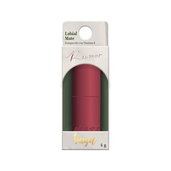 Labial Yuya Republic Cosmetics Rumor en barra de 4 g