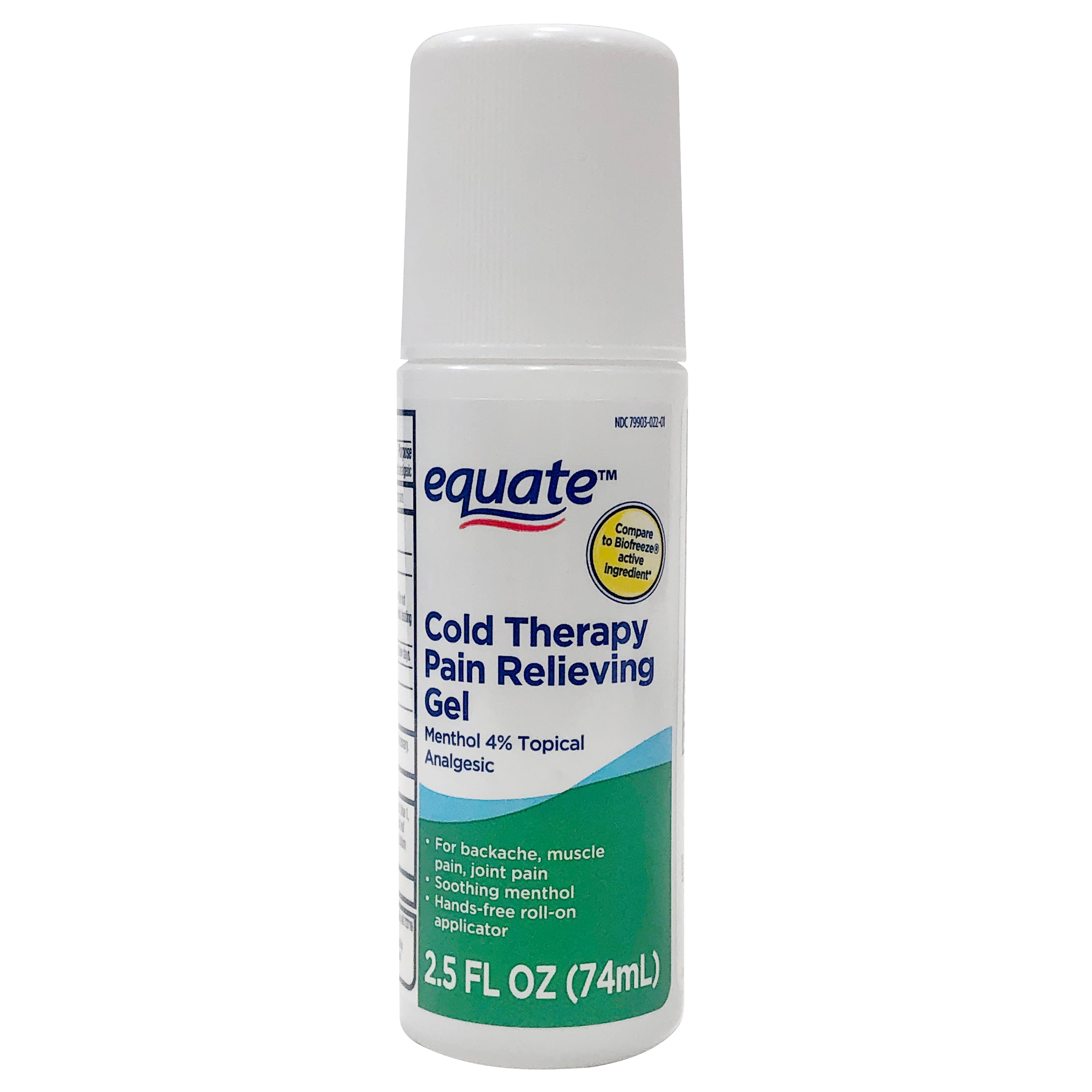 Equate Cold Therapy Pain Relieving Gel, 2.5 fl oz