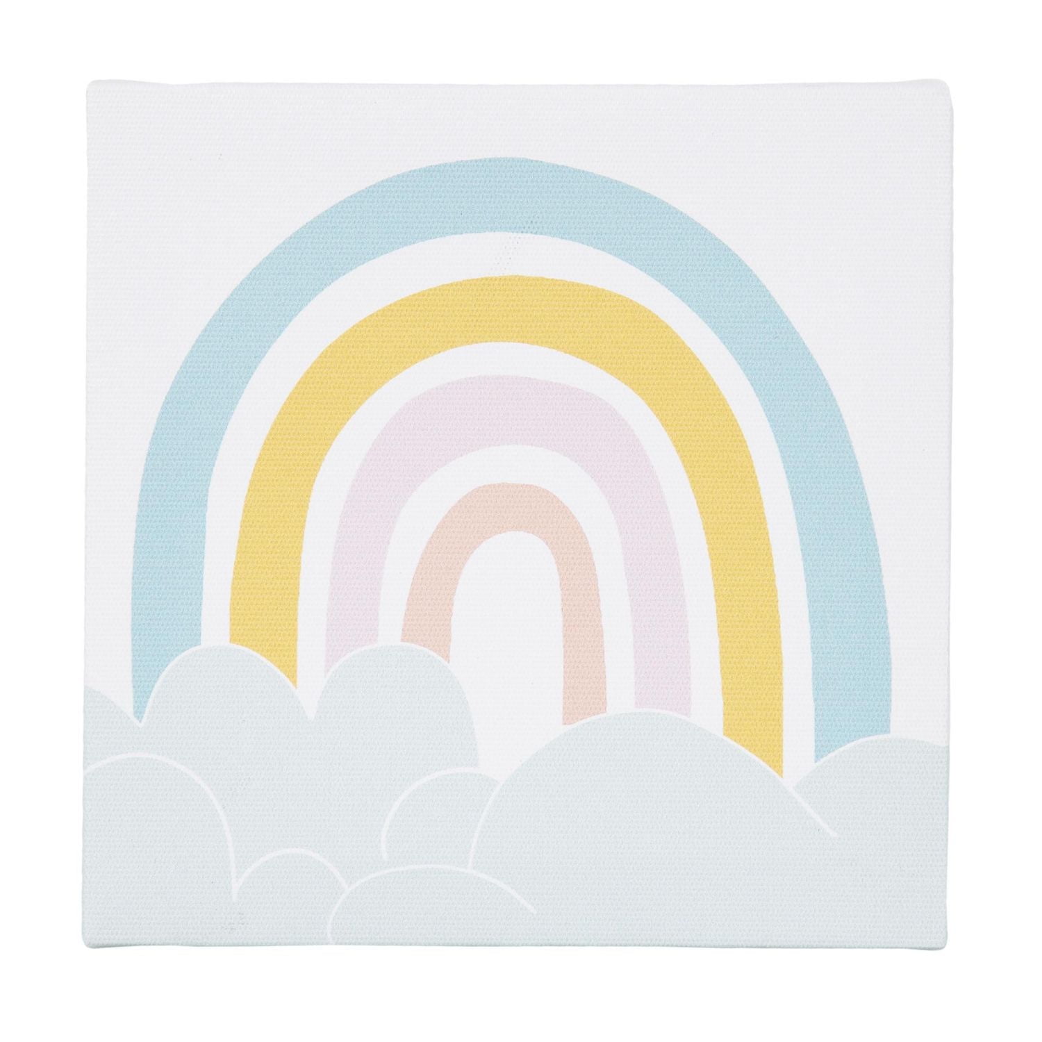 Toile avec arc-en-ciel 15 x 15 cm