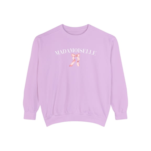 Madamoiselle Unisex Garment-Dyed Sweatshirt