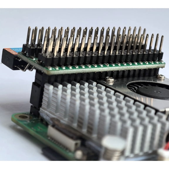 DSLRKIT 40Pin GPIO Splitter Extender for Raspberry Pi 5 4B 3B 400 500 HAT Active Cooler