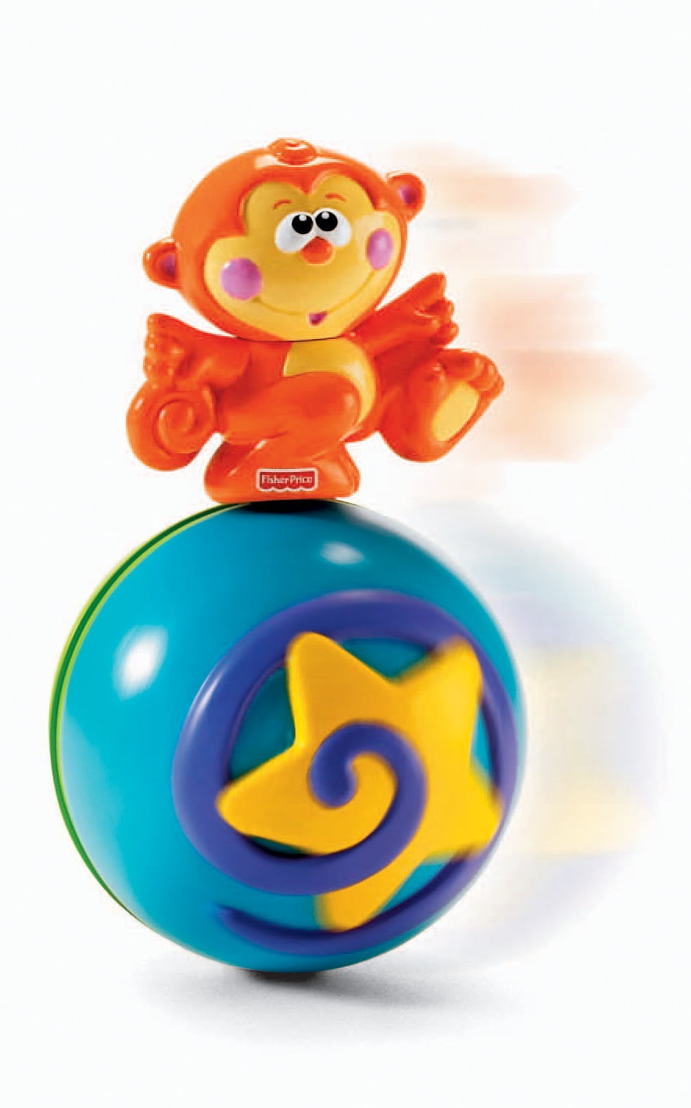 fisher price crawl along monkey