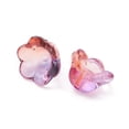 thumbnail image 4 of Transparent Glass Beads Flower Orchid 11~12x7.5~8mm Hole: 1.4mm, 4 of 6