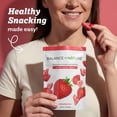 thumbnail image 4 of Balance of Nature Freeze-Dried Strawberries (5 Pack) – 100% Real Fruit, Crunchy Strawberry Slices, Healthy Snack, Mouthwatering Nutrition, Gluten-Free, Vegan, No Sugar Added, Five 1.6 oz Bags, 4 of 5
