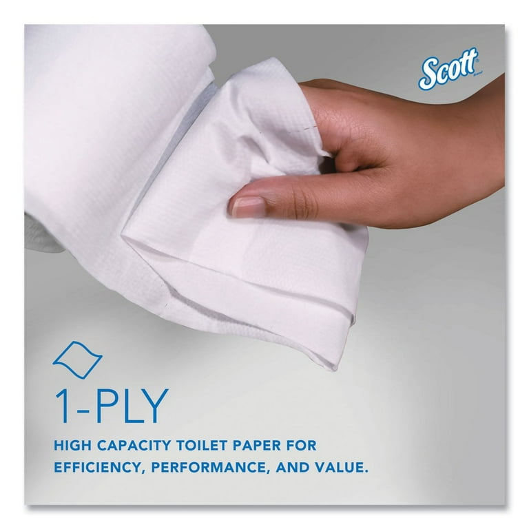 Essential Coreless JRT, Septic Safe, 1-Ply, White, 3.75 x 2,300 ft, 12 Rolls/Carton Essential Coreless JRT, Septic Safe, 1-Ply, White, 3.75 x 2,300 ft, 12 Rolls/Carton