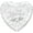 Just Married Pearl White, variant on PMU Valentine’s Day Heart Shaped Just Married Pearl White and Silver 18 Inch Mylar-Foil Balloon (1/pkg) Pkg/1