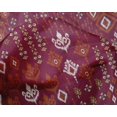 thumbnail image 4 of oneOone Silk Tabby Fabric Block & Geometric Ikat Print Fabric By The Yard 42 Inch Wide, 4 of 4