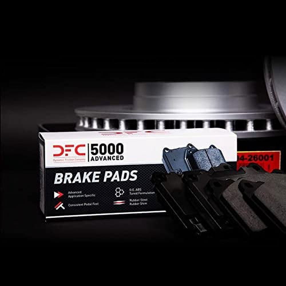 Dynamic 1552-1240-00 DFC 5000 Advanced Brake Pads - Low Metallic Fits select: 2011-2012 JAGUAR XJL, 2013-2019 JAGUAR XJ