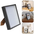 thumbnail image 2 of BINGLI Shadow Box Display Case Picture Frame with Glass Front,Dried Flower Photo Frame,Table Top Display or Wall mounting,Flower Display Stand and Baby Birth Memorial Wedding Photos, 2 of 9