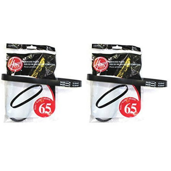 Replacement Part For Hoover AH20065 T-Series Flat Non-Stretch Belt, Pack of 4