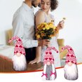 thumbnail image 2 of JingChun 1Pc Valentines Day Gnomes for Home Decor Table Gnome Decorations Swedish Plush Elf Scandinavian Tomte Elf Ornaments Sweet Gifts Him Her, 2 of 2