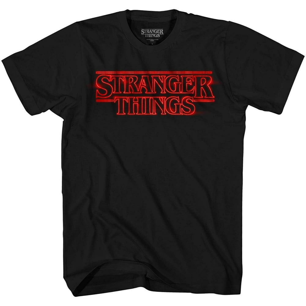 Netflix - Netflix Mens Stranger Things Logo Shirt - Joyce Byers, Jim ...