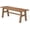 Teak, variant on VINGLI 47” Outdoor Bench Garden Bench HDPE Porch Bench w/Metal Legs, Poly Lumber Patio Benches, 660 LBS Capacity Outdoor Backless Benches(Black)