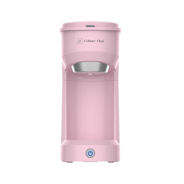 CULINARY CHEF - Cafetera retro para café molido, 600 ml, rosa