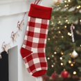 thumbnail image 4 of Woolen Wall Decoration Christmas Gift Bags Christmas Decoration Pendant Knitting Candy Bag Lattice Socks, 4 of 5