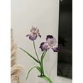 thumbnail image 4 of 2 Pcs Artificial Flowers, 29.13" Long iris Stem Flower, Faux Wedding Flower Bouquet Vase Floral Arrangement for Table Centerpiece Wedding Holidays Party Home Decor, 4 of 7