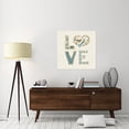 thumbnail image 2 of Global Gallery's 'Love Tales IV' by Daphne Brissonnet Stretched Canvas Wall Art, 2 of 4