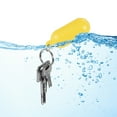 thumbnail image 5 of Uxcell Floating Keychains Marine Sailing Key Chain Buoyant Keyrings Yellow, 5 of 5