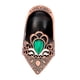 thumbnail image 3 of Dedal para coser, protector de dedos, anillo dedal, protector de dedos para coser, Bronce rojo, 3 of 9