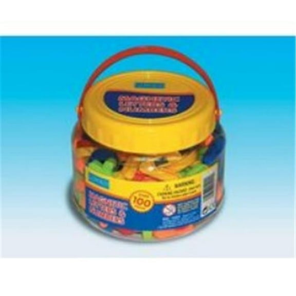 Megcos 1224 Magnetic Letters and Numbers