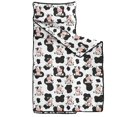 thumbnail image 2 of Cow and Spot White Pattern Teens Toddler Nap Mat with Pillow, Sleeping Mat Bag for Preschool Daycare 51"x22", 2 of 6