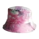 thumbnail image 1 of Sombrero de cubo para adultos Qarigey protección solar y comodidad informal unisex hombres mujeres sombreros de cubo rosa gris, 1 of 6