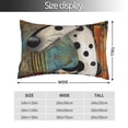thumbnail image 2 of Disketp Abstract Dalmatian Art Throw Pillow Case Cushion Covers,Cushion for Bedroom,Couch,Home-16"x24", 2 of 6