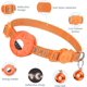 thumbnail image 3 of BRILLAR Collar para Gato Reflectante Naranja con Cierre de Seguridad - Soporte Airtag Incluido, Impermeable, Ideal para Gatitos, 3 of 5
