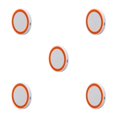 thumbnail image 1 of Kearding ABS Wireless Charger Round Colorful Replacement Chargers Universal Phone Tablet Electronics Smart Charging Fast Type2 NO2, 1 of 6