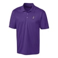 thumbnail image 2 of Men's Cutter & Buck  Purple Albuquerque Isotopes  Clique Spin Eco Performance Pique Polo, 2 of 3