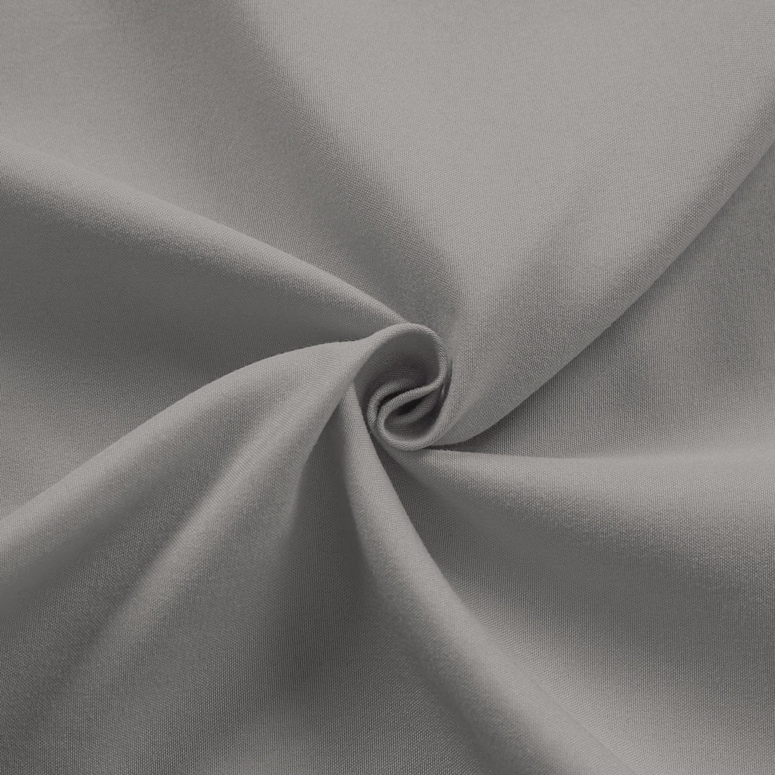 Unique Bargains Pillowcases Zippered Microfiber Body Pillow Cover Grey 20" x 48"