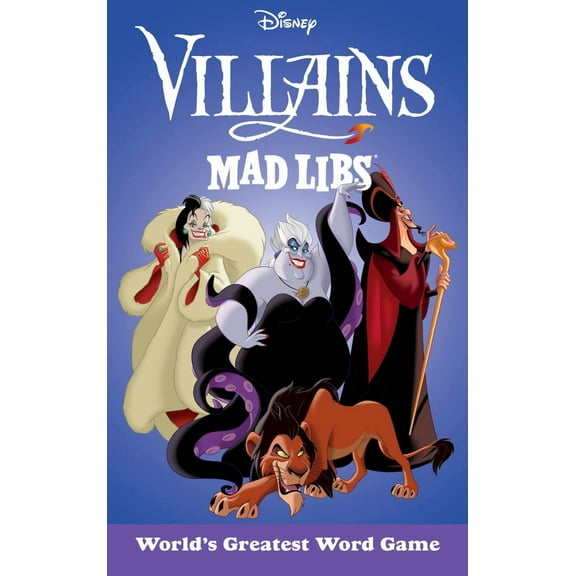 Brandon T. Snider: Disney Villains Mad Libs: World's Greatest Word Game (Paperback)
