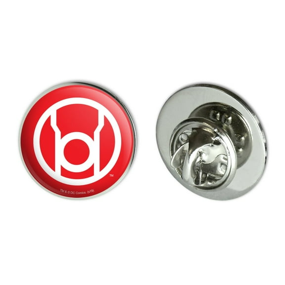 Green Lantern Blackest Night Red Lantern Logo Metal 0.75" Lapel Hat Pin Tie Tack Pinback