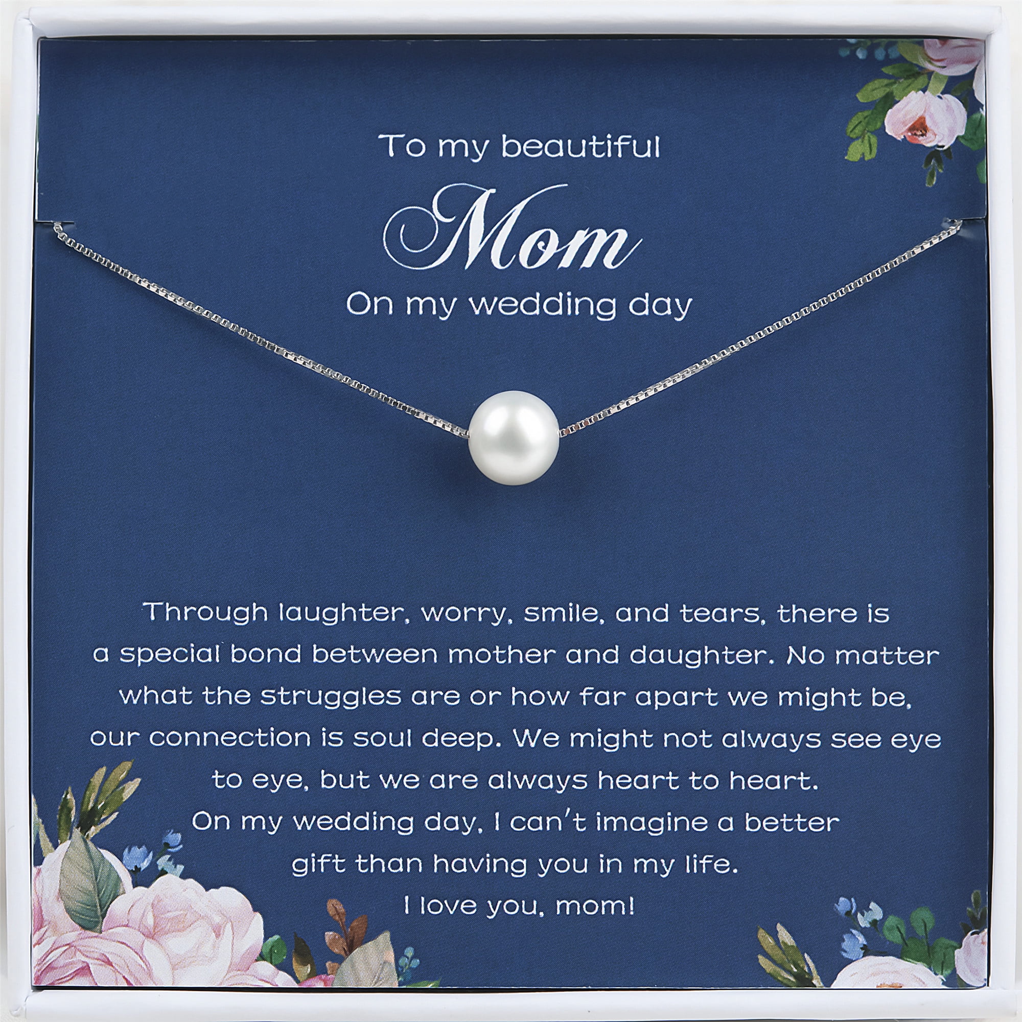 Forever Your Son Mom Keepsake Wedding Day Card For Mom from Son To my Mother Card for Mom from Son on Wedding Day from Groom