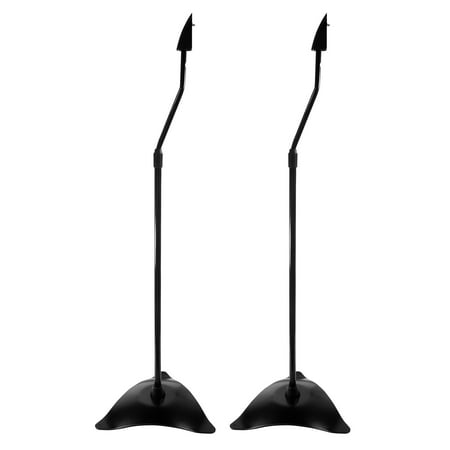 Ematic Speaker Stands with 6.6 Lb Capacity (Best Adjustable Speaker Stands)