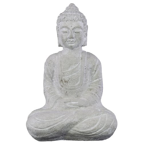 Urban Trends Cement Meditating Buddha - Walmart.com