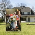 thumbnail image 5 of Garden Flag 12 x 18 Inches Vertical Double-Sided Polyester, Flower & Bird Garden Flag Fall Banner, Ideal for Seasonal Yard, Thanksgiving & Farmhouse Decor (Flag Only), 5 of 10