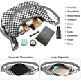 thumbnail image 3 of Classic Plaid Pattern Crossbody Bag for Women Retro Checkered Corduroy Shoulder Purse with Adjustable Strap Lightweight Dumpling Bag for Work or Hiking, 3 of 5