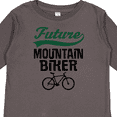 thumbnail image 4 of Inktastic Biking Future Mountain Biker Boys or Girls Long Sleeve Toddler T-Shirt, 4 of 5
