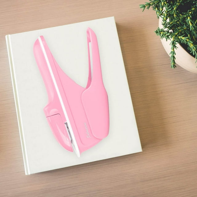 Hooks Hand Stapleless Stapler Abs No Staple Staplinghine Book Paper Staplee Stapler Binding Hand ToolPurple