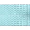 thumbnail image 1 of Ahgly Company Machine Washable Indoor Rectangle Transitional Electric Blue Area Rugs, 8' x 10', 1 of 7