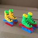 thumbnail image 1 of Finger Skates Outdoor Portable Fingerboarding Sneakers for Birds Kids Teens Roller Skates / Ice Skates Set P31B heqiyong toy, 1 of 2