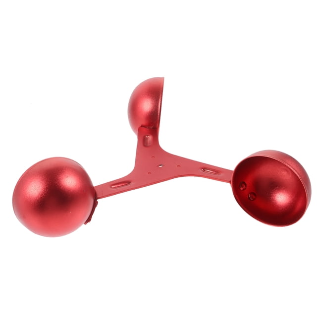 unbranded Repuesto Para Sensor Anemómetro De Aluminio Rojo Con Estructura Tradicional De