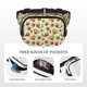 thumbnail image 5 of Easygdp Strawberry Floral Fanny Packs para Mujeres y Hombres, Bolsa de Cinturón, Bolsos de Cruz para Trabajo/Correr/Senderismo, 5 of 9
