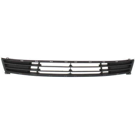 Bumper Grille Compatible With 2007-2010 Hyundai Elantra Front Textured Black