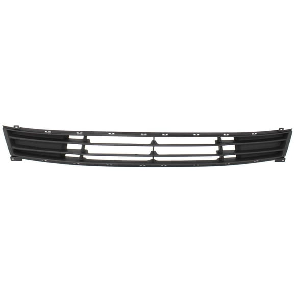 Bumper Grille Compatible With 2007-2010 Hyundai Elantra Front Textured Black