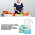 thumbnail image 3 of Toy Juicer Pretend Play Kitchen Toy Fruit Juicer Maker Smoothie Maker Blender Toy for Boys and Girls, 3 of 7