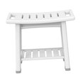 thumbnail image 3 of Esquirla Bathroom Seat SPA Bath Chair Inside Shower Kitchen Garage Shower Bench Stool White, 3 of 8